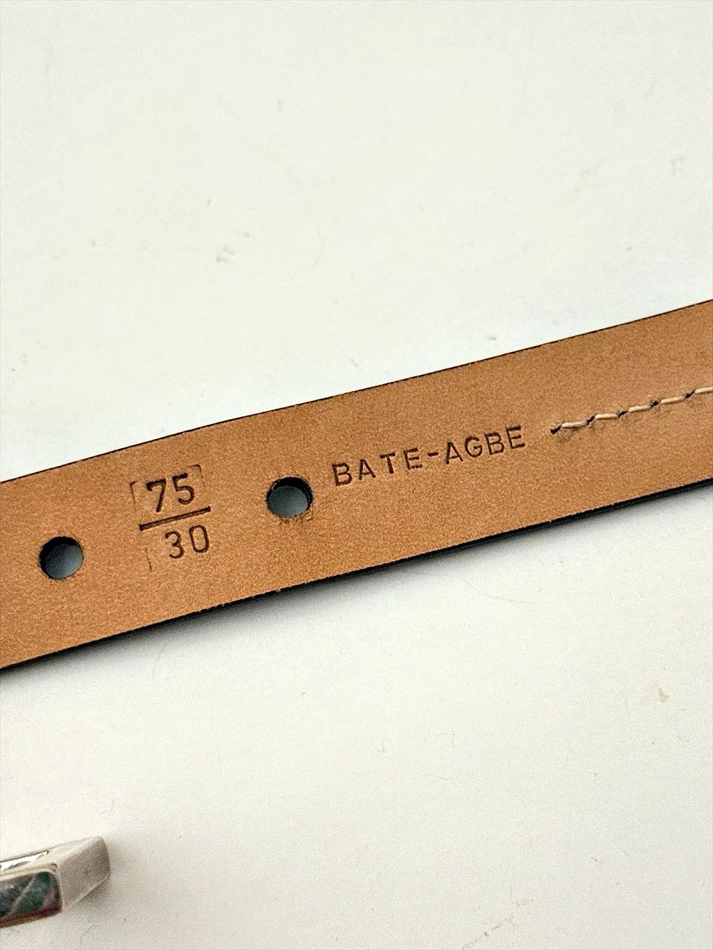 Bally black genuine leather belt size 75/30 made in Italy - Picture 3 of 9